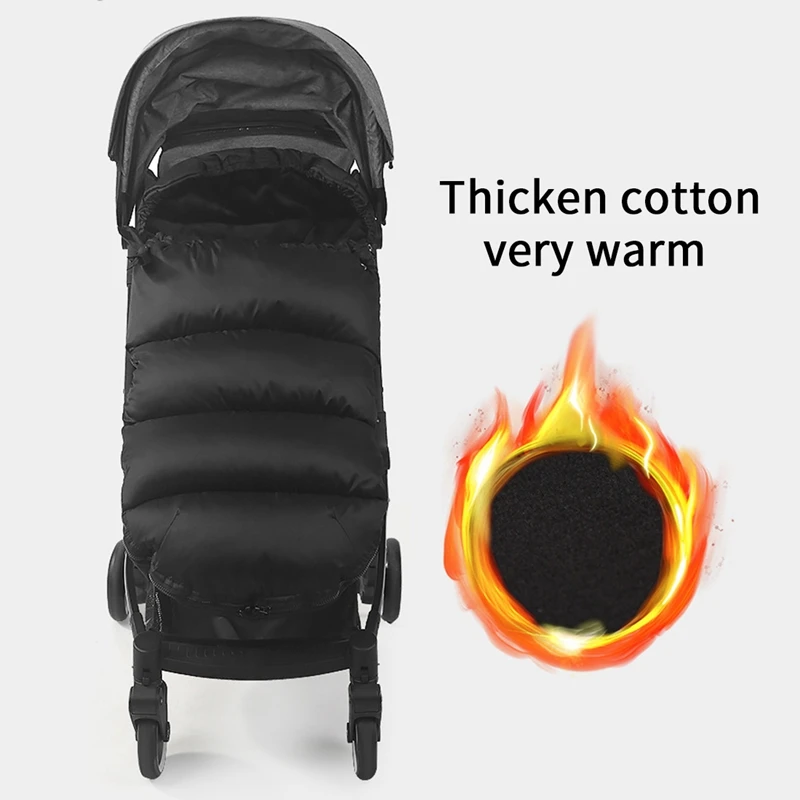 Зимняя теплая коляска для новорожденных многофункциональная детская спальный