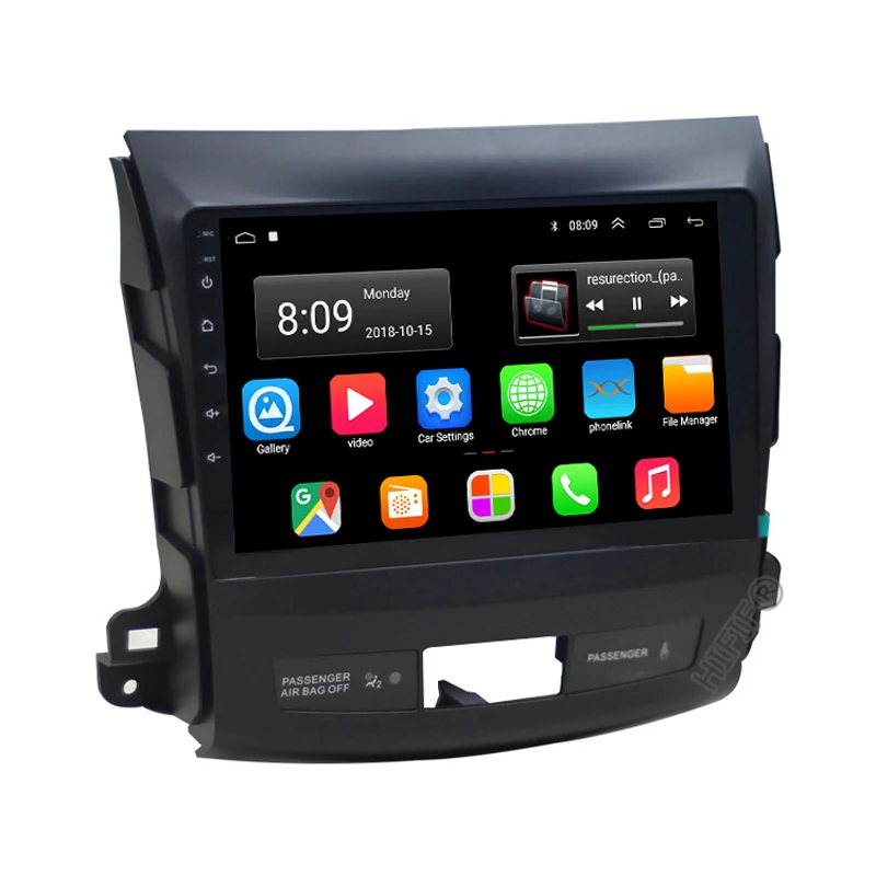 Автомобильный DVD мультимедийный плеер для Mitsubishi Outlander XL 2005- 2din Android 9,0 радио магнитофон навигация gps