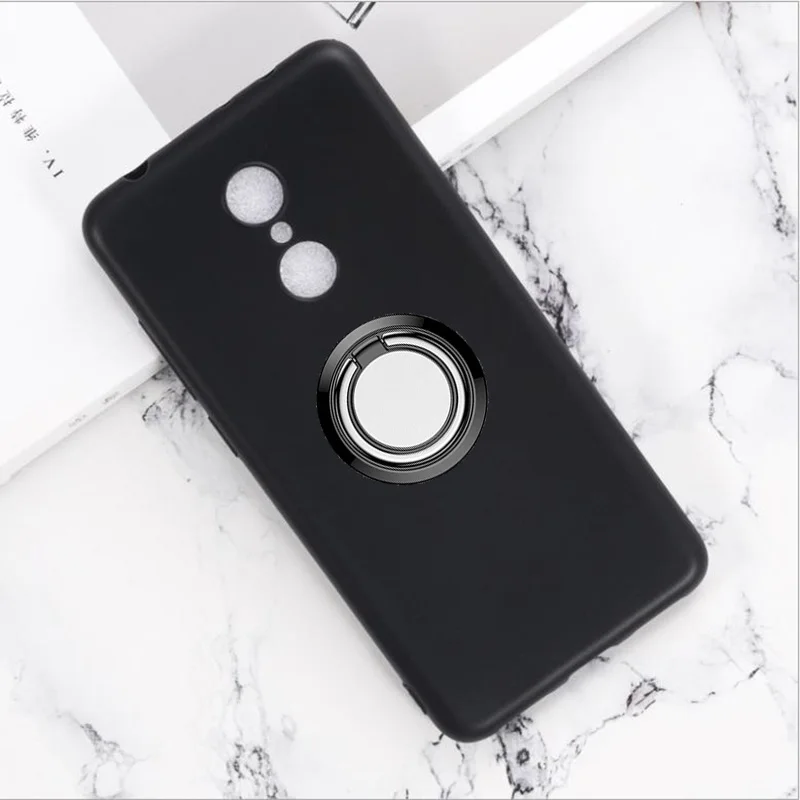 Чехол для телефона с держателем кольца на заднюю часть для Redmi 5,