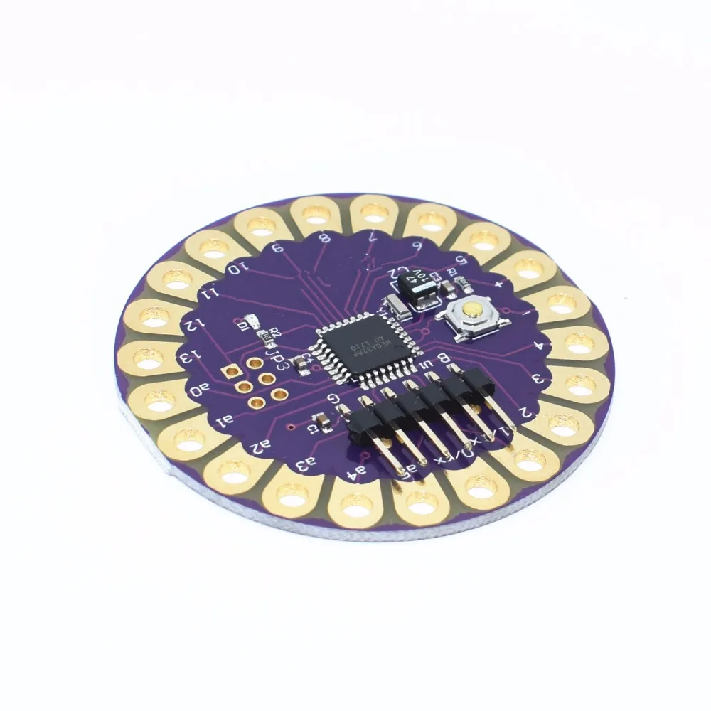 LilyPad 328 10 шт. основная плата ATmega328P ATmega328 16 м для Arduino | Электронные компоненты и