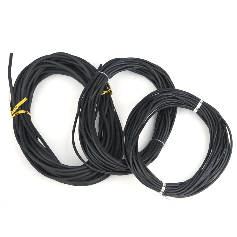 Резиновый Шнур DoreenBeads 1 5/2 5/4 мм 10 м трубчатый шнур из ПВХ черная фурнитура для