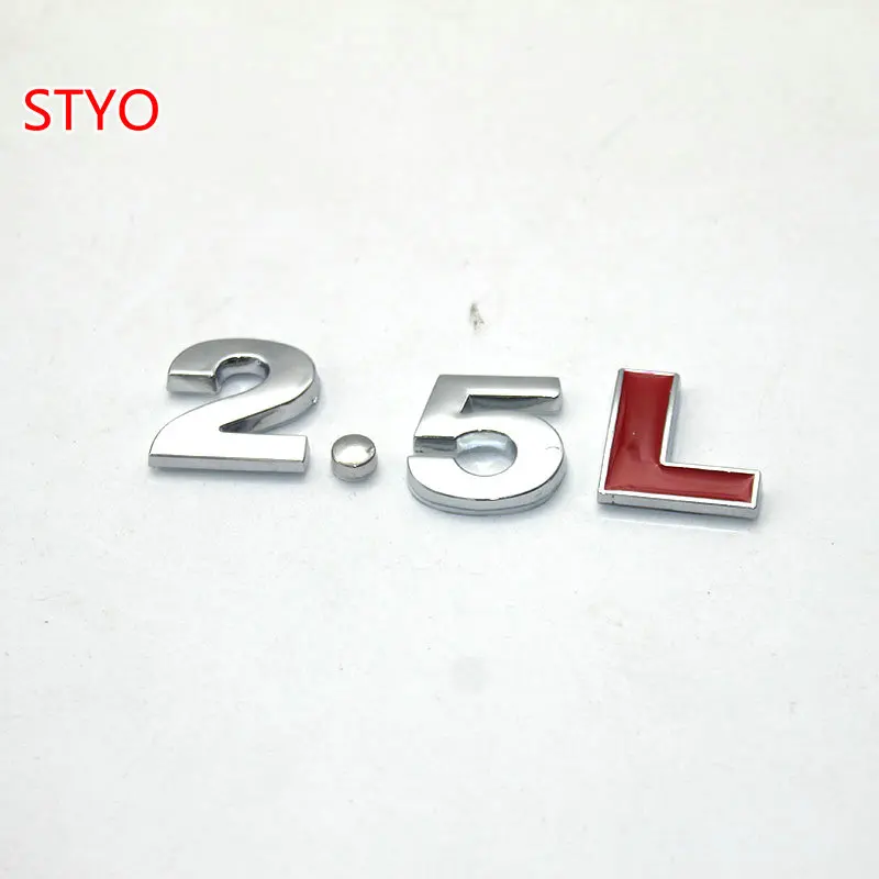 

STYO for MAZDAs CX-5 Axela CX-7 ATENZA CX-9 M8 M3 M5 M6 Automobile emissions standard 2.0L 2.5 L car Sticker