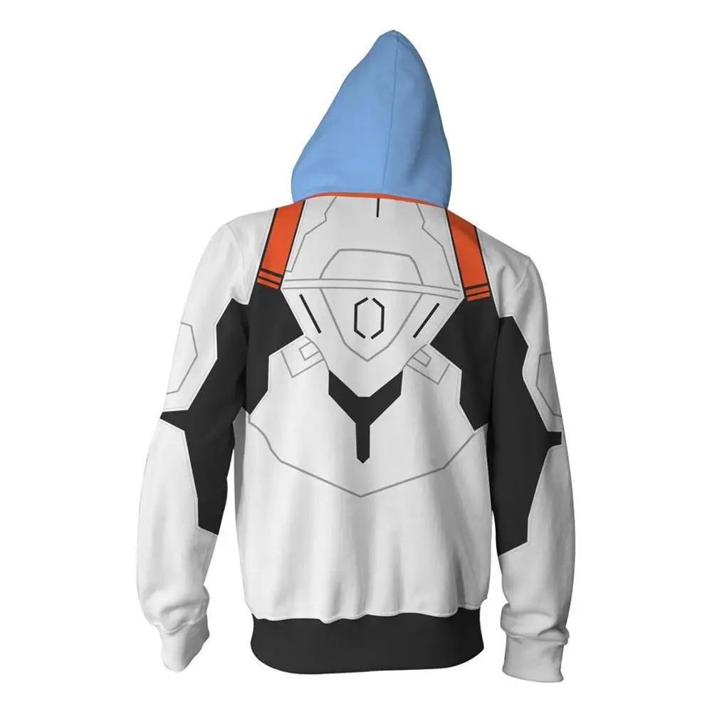 3d принт Rebuild of Evangelion толстовки с японским аниме-принтом Толстовка Косплей Костюм Куртки мужские Топ пальто на молнии Повседневная Hoded