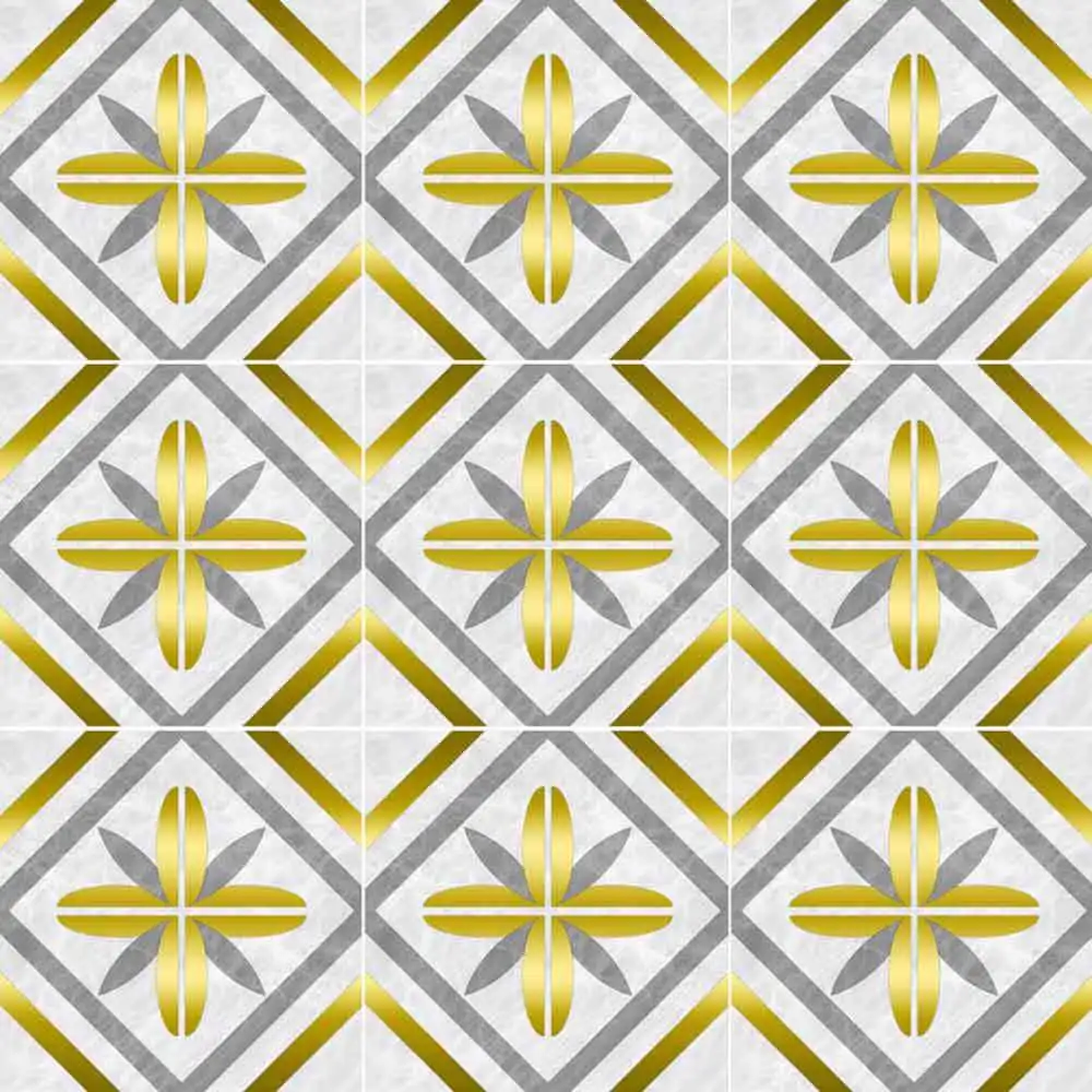 Прозрачная пленка цвет: серый золотой Цветочная линия настенные наклейки для