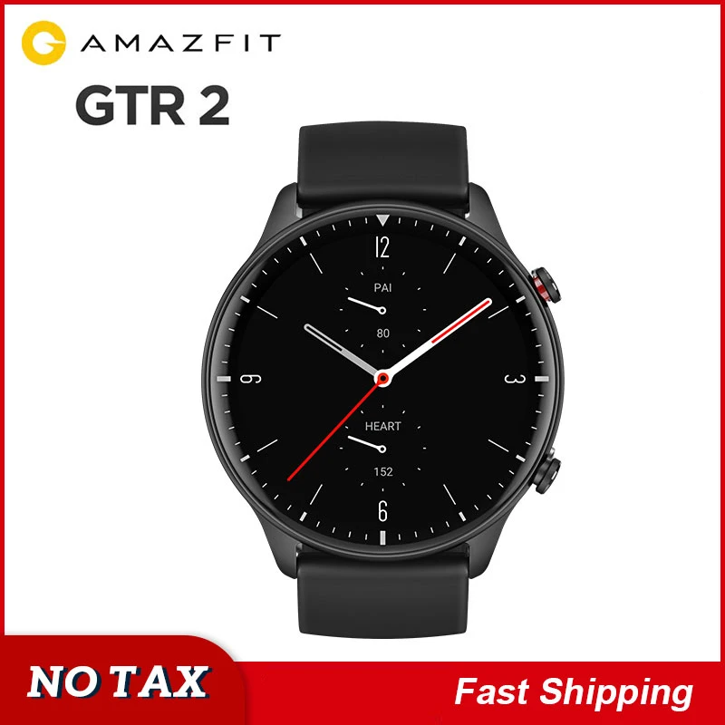 

Xiaomi Amazfit GTR 2 Smartwatch 14 Days Battery Life 5ATM GPS Smart Watch Sleep Monitoring Fitness Tracker For Android iOS Phone