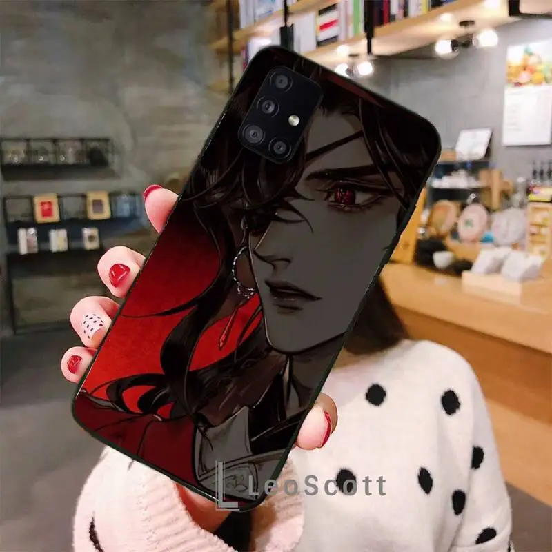 

Chinese style Tian Guan Ci Fu Phone Case For Samsung A50 A51 A71 A31 A21S S8 S9 S10 S20 S21 Plus Fe Ultra 4G 5G
