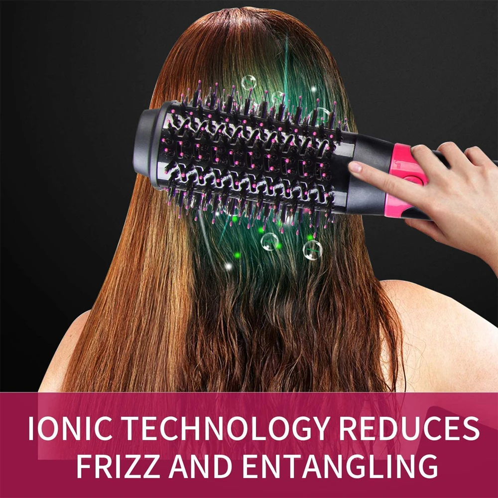3 в 1 фен для волос Съемная комбинированная щетка горячего воздуха с