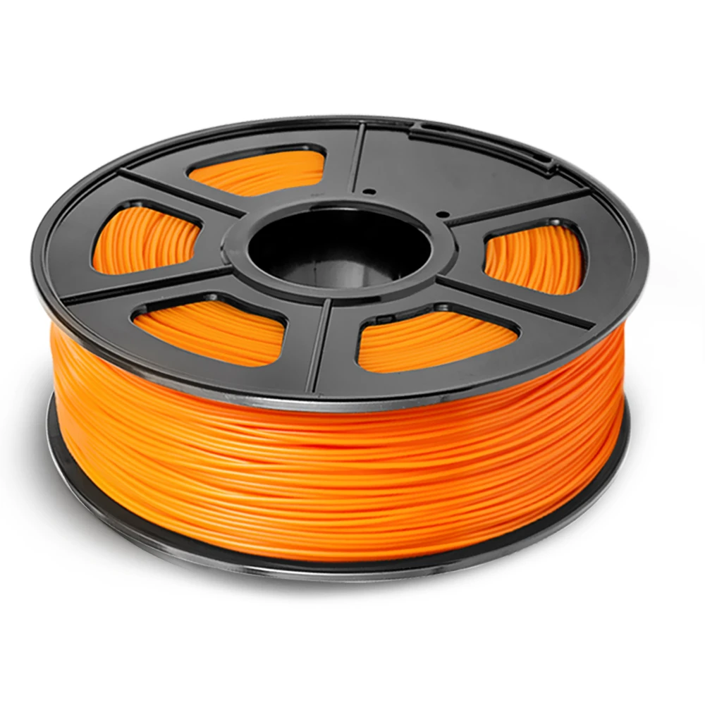 PLA нить EasyThreed для 3D принтера 1 75 мм Филамент с размерами +/ 0 05 кг оранжевый