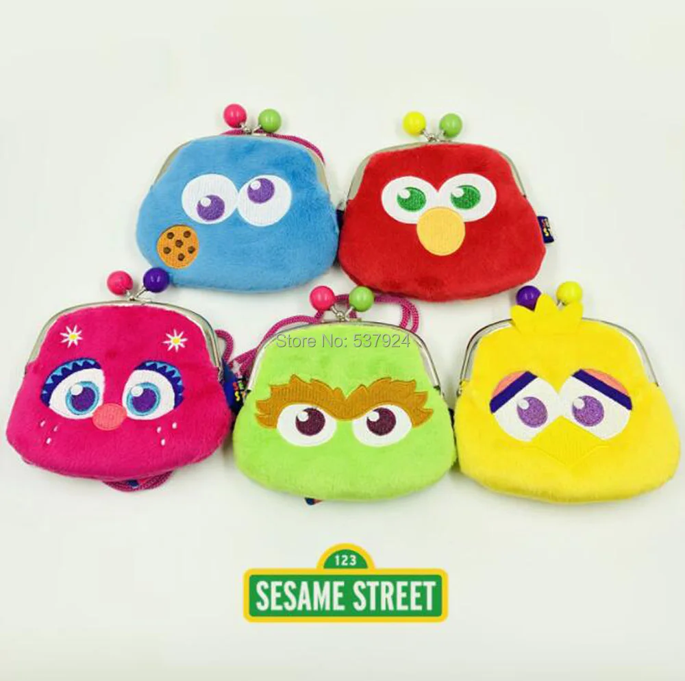 Новинка 5 стилей Улица Сезам печенье Elmo большая птица Оскар Эбби кадбби 10 см * 12