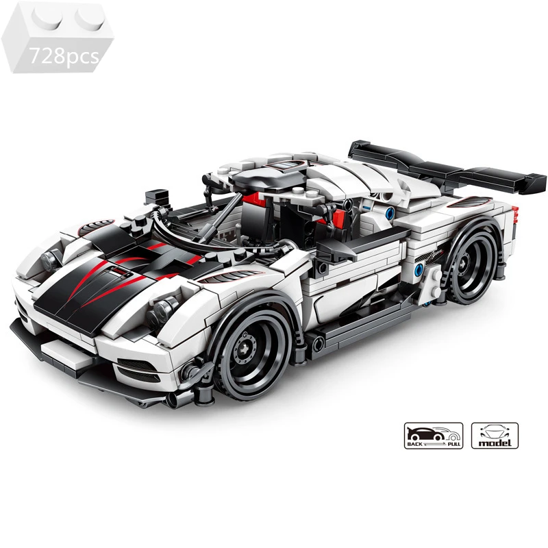 Новый высокотехнологичный автомобиль скоростной Чемпион суперкар модель