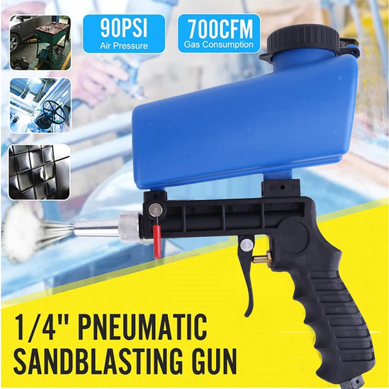 

Пневматический пистолет-распылитель, портативный, регулируемый