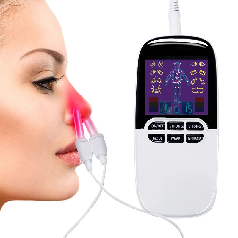 

Pulse Tens Acupuncture Body Massage Eelectric Muscle Stimulator Body Slimming Digital Therapy Machine Rhinitis Therapy Massager
