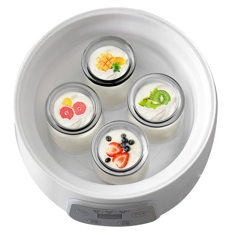 Home Automatic Yogurt Machine Mini Homemade Rice Wine Natto Glass Liner with Cup | Бытовая техника