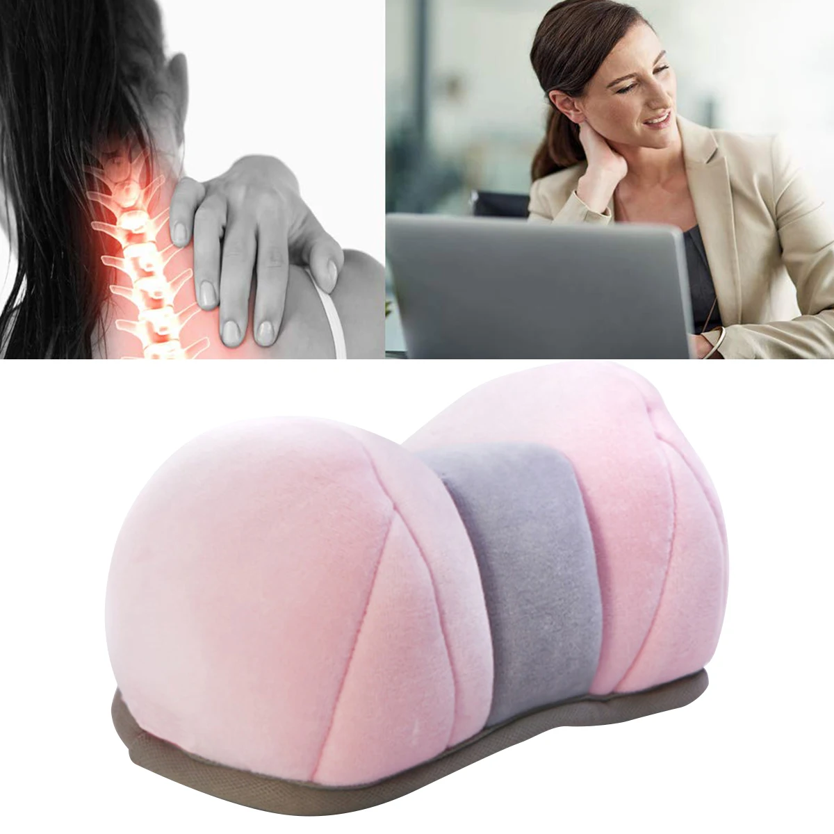 Дорожная подушка для поддержки шеи облегчения плеч успокаивающее устройство