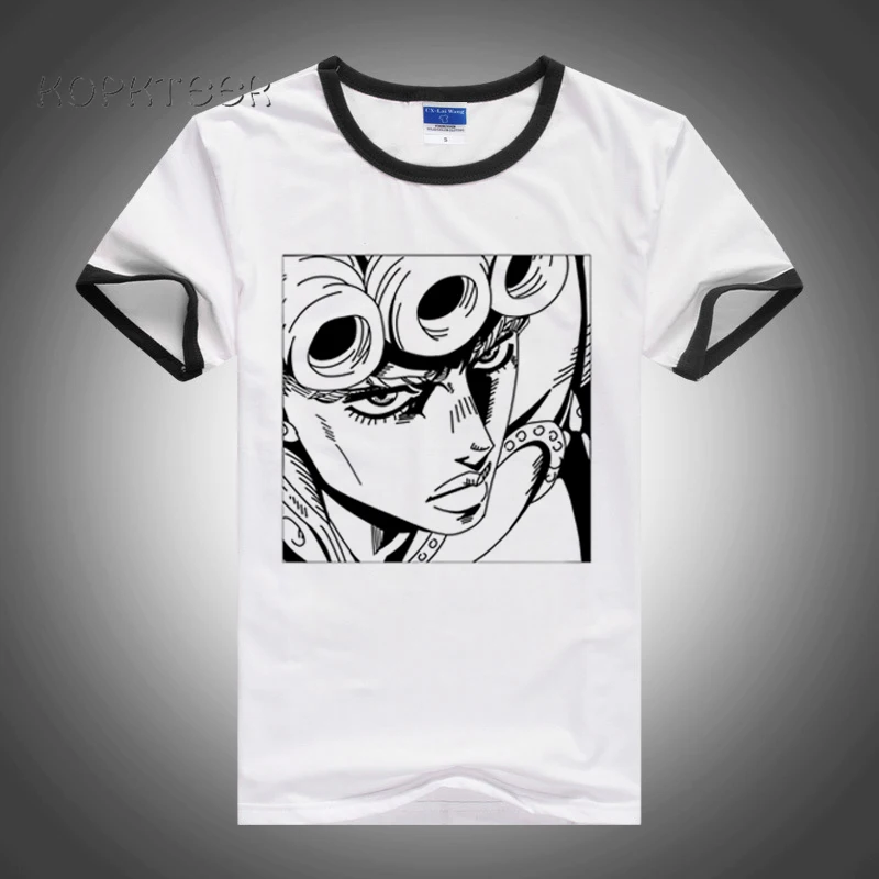 Новая мужская забавная футболка jojo Kujo Jotaro Za Warudo JoJo Необычные приключения Мужская