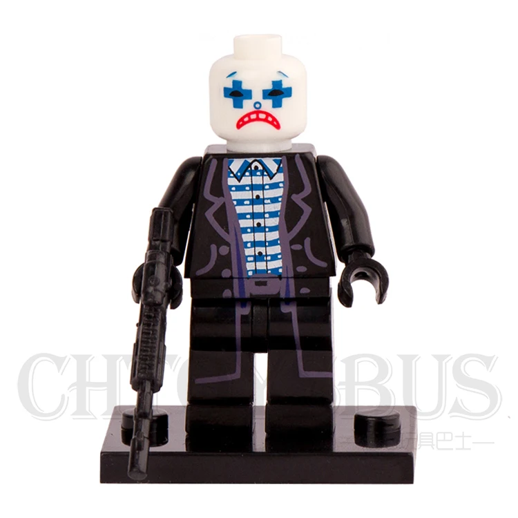 SingleSale Joker Angry Face отряд самоубийц Лига справедливости Бэтмен DC Сборная модель minifig