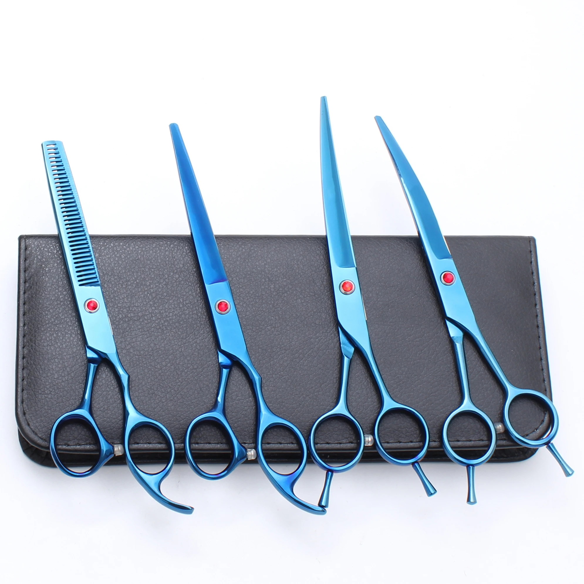 7 0 ножницы для нарезки домашних собак изогнутые с острым краем стрижки кошек и