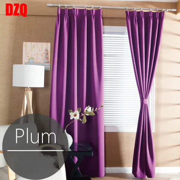 

Customized Blackout Curtains for Bedroom Living Room Nordic Simple Solid Curtain Insulating Blinds Thick Drapes Modern