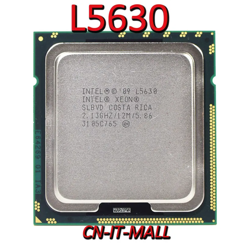 Процессор pull Xeon L5630 2 13 ГГц 12 МБ 4 ядра 8 потоков LGA1366|Компьютерные кабели и разъемы| |
