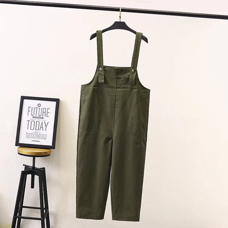 Весенний сексуальный женский летний армейский зеленый комбинезон свободный