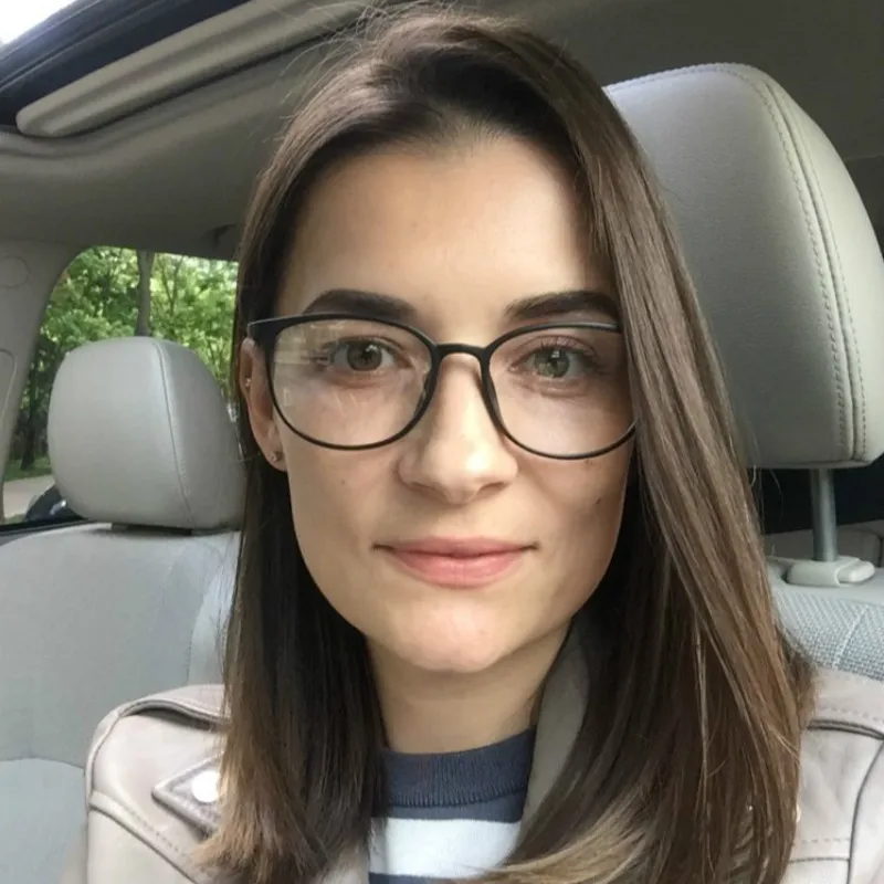 Тонкая оправа для очков мужская оптические очки TR90 винтажные женские по рецепту