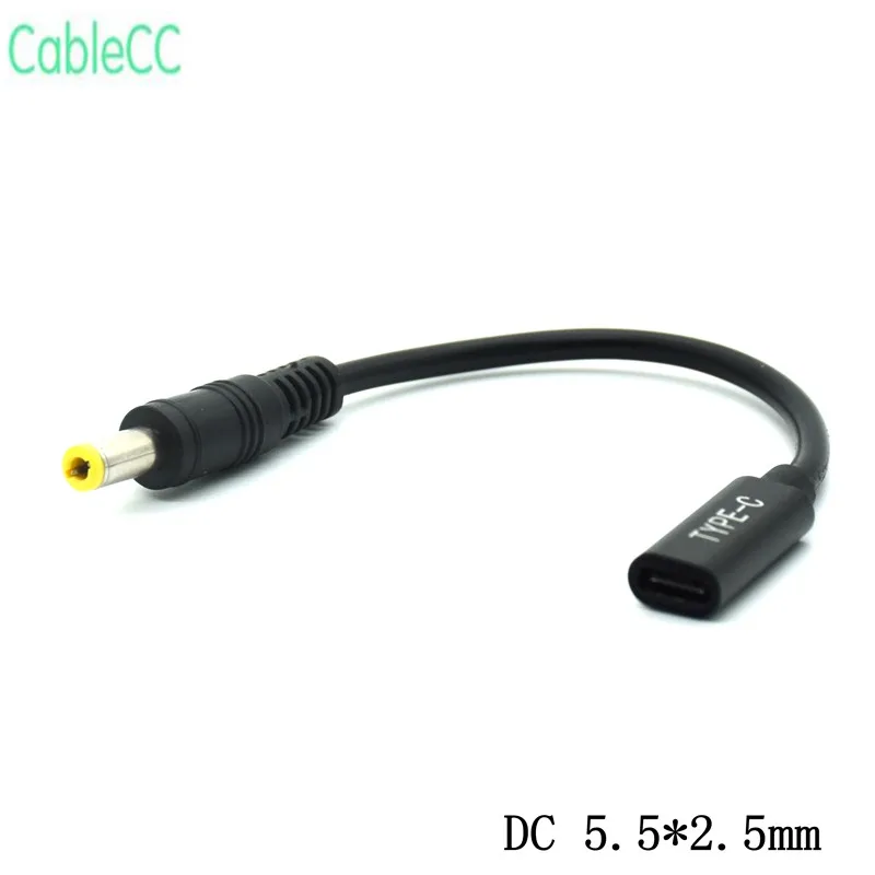 Штекерный разъем питания постоянного тока 5 5*2 мм соединитель со шнуром кабелем