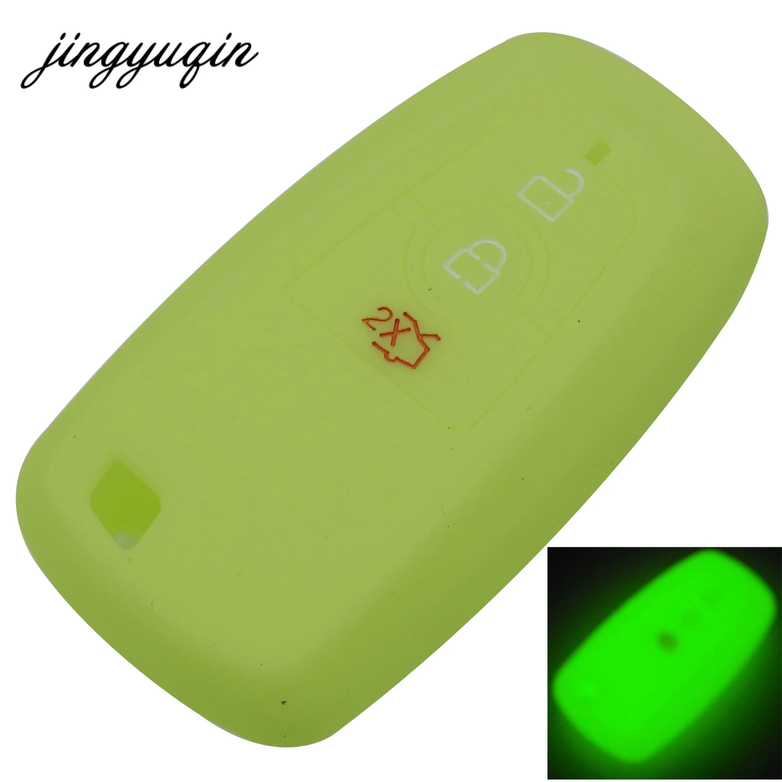 30 шт./лот 3 кнопки силиконовый чехол для автомобильных ключей сумка защитный Ford