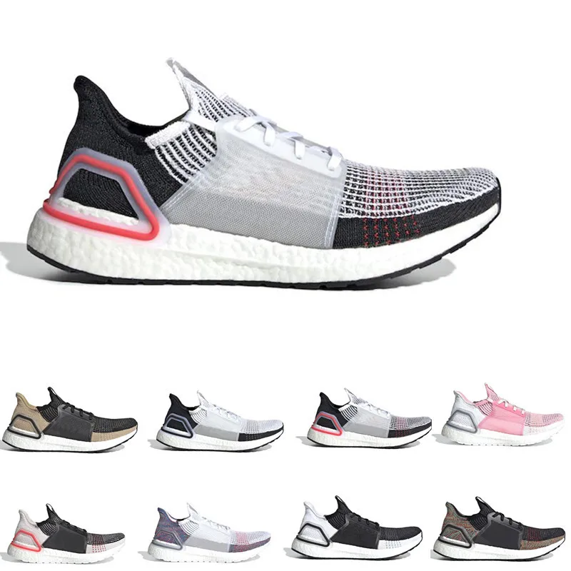 Ультра boost 2019 ультрабуст 5 0 Мужские кроссовки для бега Refract Clear Brown Primeknit спортивные