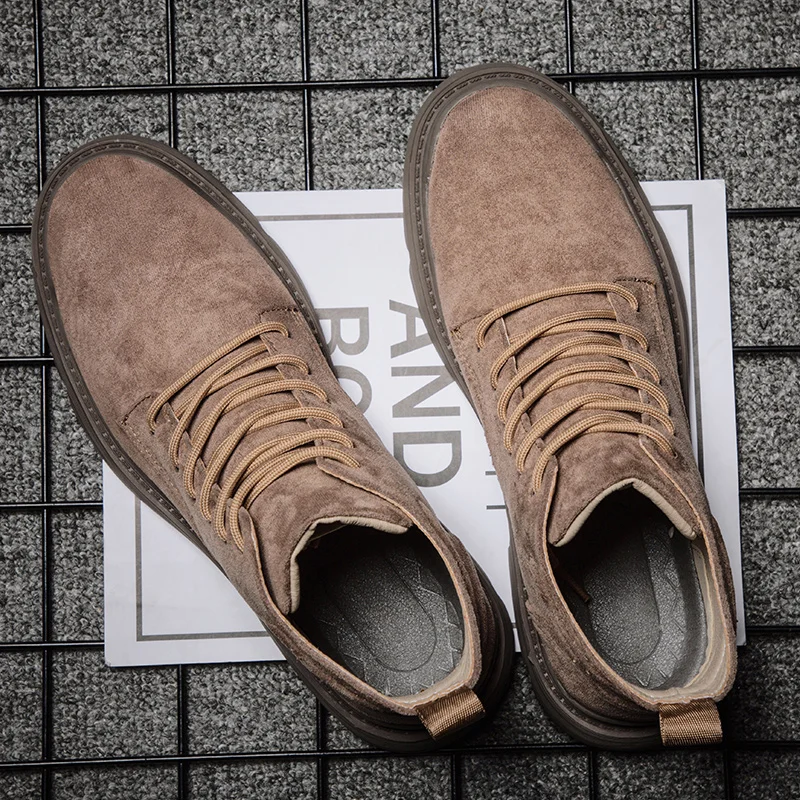 

Sport Casual Shoes Men Casual Shoes 2020 Spring Leather For Men's Mens Slip On Man Fashion Leisure Sapatos High Top Sneakers