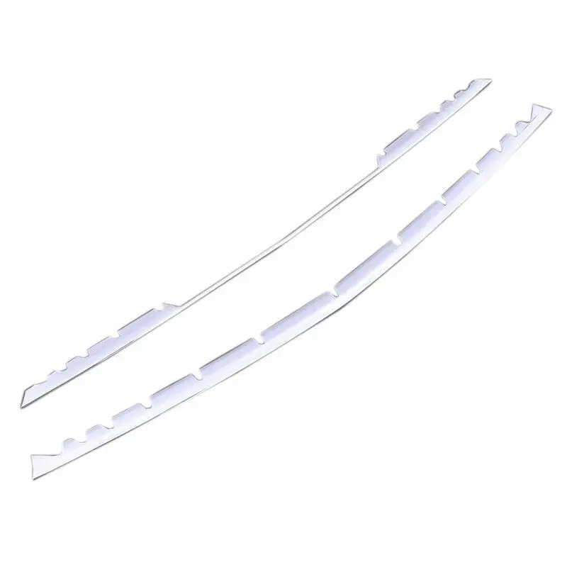 

for Benz Vito 2014-2020 Chrome Front Bottom Grille Grid Strip Cover Trim 2pcs