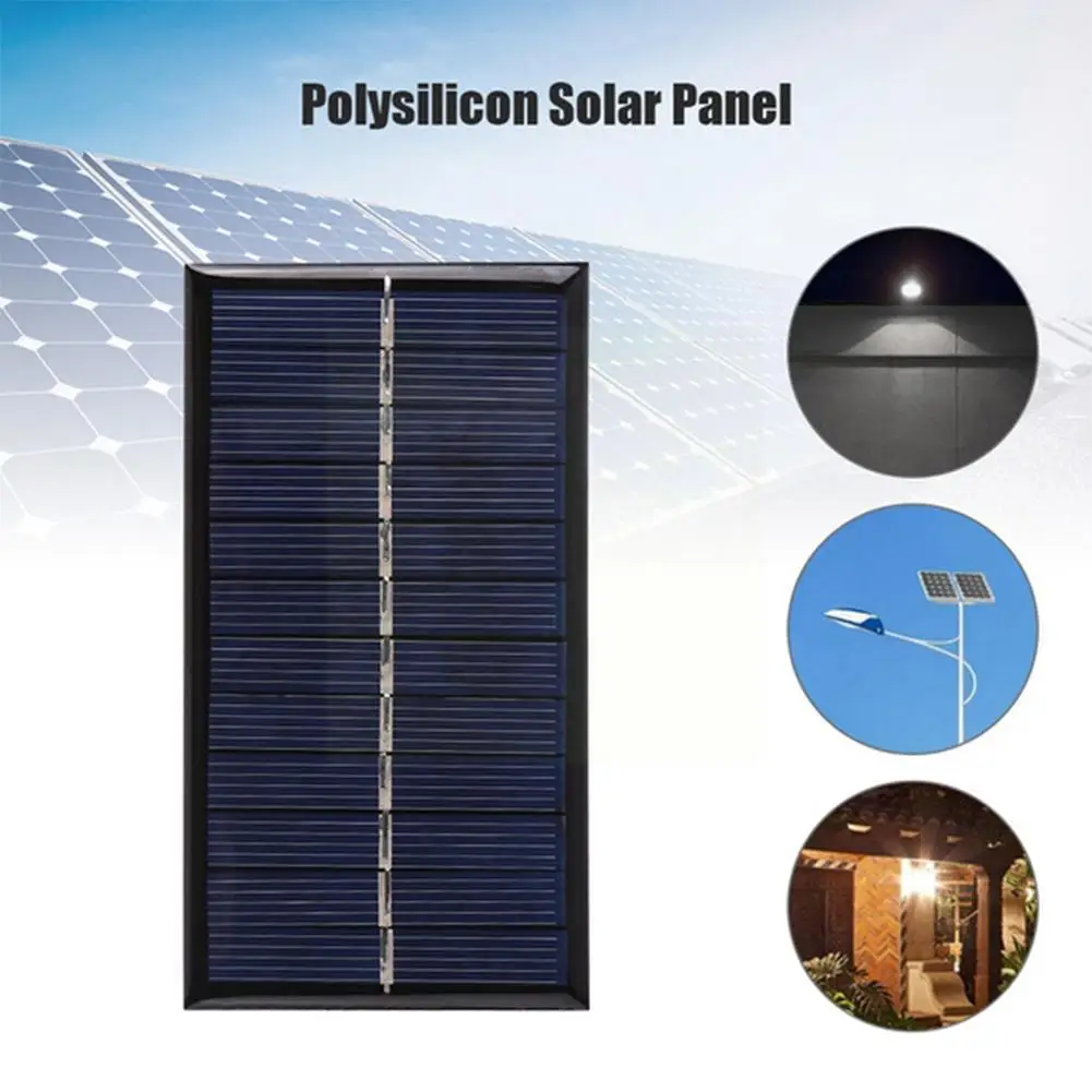 

1w 6v Usb Mini Solar Panel Outdoor Portable Diy Solar Chaging Board Light Board For Mobile Charger Bank Fast Led Phone Powe O4k2