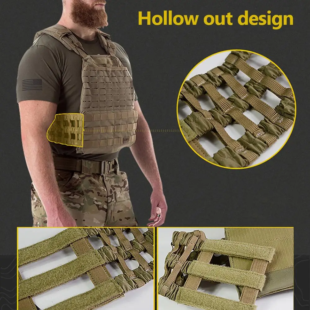 

Training Military Tactical Vest For Men/Women Plate Carrier Body Armor Combat Army Chest Rig Assault Armor Vest Molle Airsoft