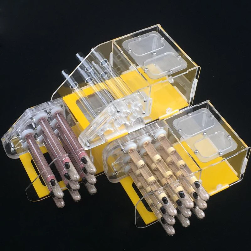 

Ant Three-dimensional Test Tube Nest 5 Test Tube Ant Farm Yellow Acrylic Ant Large Workshop 15 Diameter Ant Villa