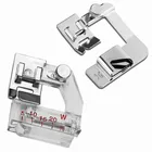 2 шт. в упаковке прижимная лапка в рулоне и регулируемая прижимная лапка для переплета подходит для слабого хвостовика Singer, Brother...YJ273