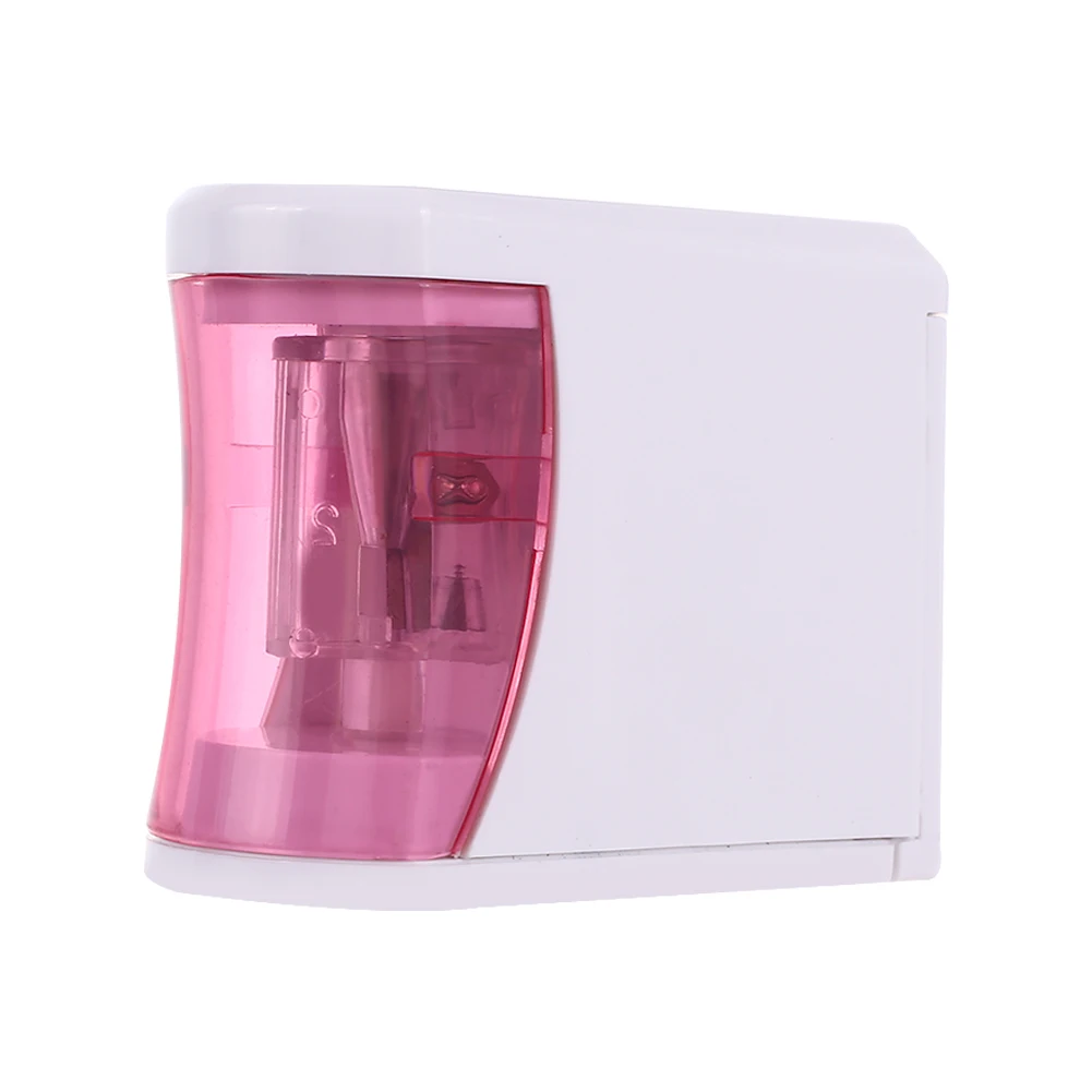 Автоматическая точилка для карандашей электрическая 2 батарейки АА школьные