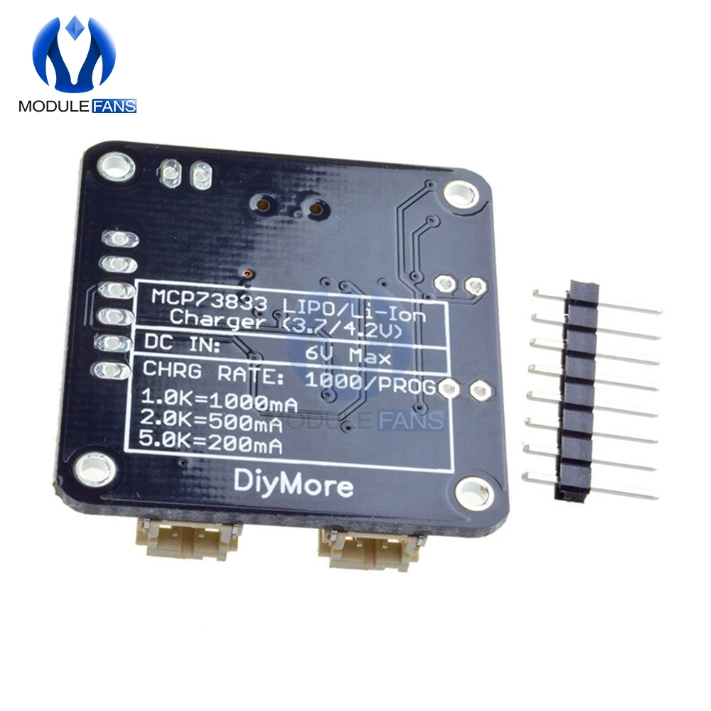 MCP73833 USB литий-ионный аккумулятор зарядное устройство DC 5 В линейная зарядка Lilon Lipo модуль контроллера 3,7/4,2 в автоматическая защита