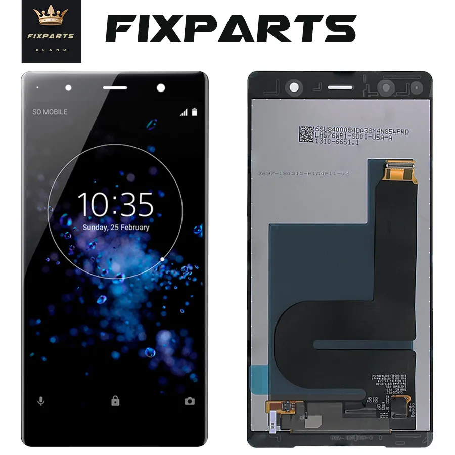 Оригинальный Для Sony Xperia XZ2 Премиум ЖК-дисплей сенсорный экран дигитайзер сборка