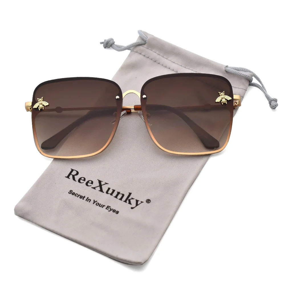 Женские и мужские Квадратные Солнцезащитные очки большие солнцезащитные в стиле