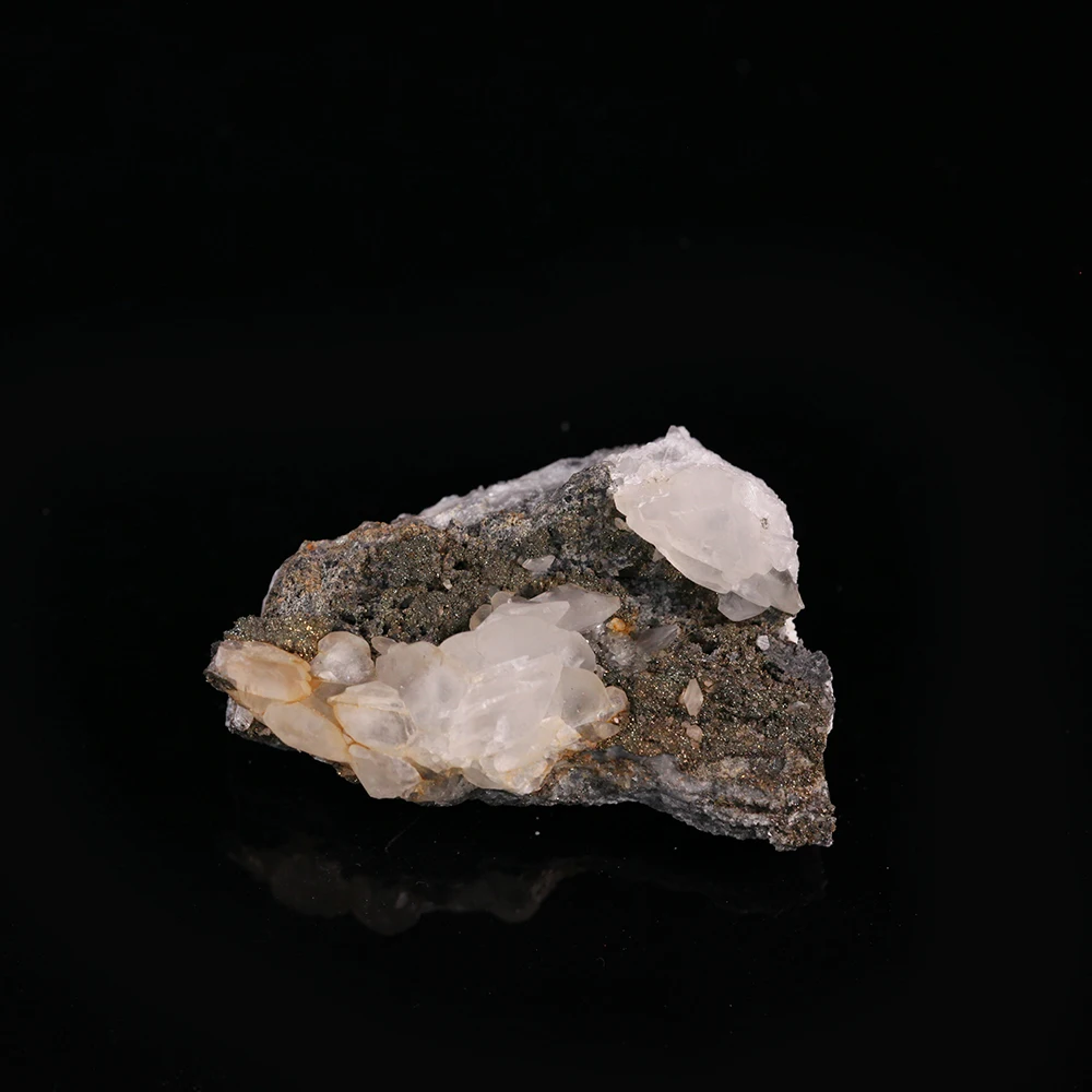 60g Natural Calcite Pyrite Mineral crystals specimens form jiangxi PROVINCE CHINA A1-4 | Дом и сад