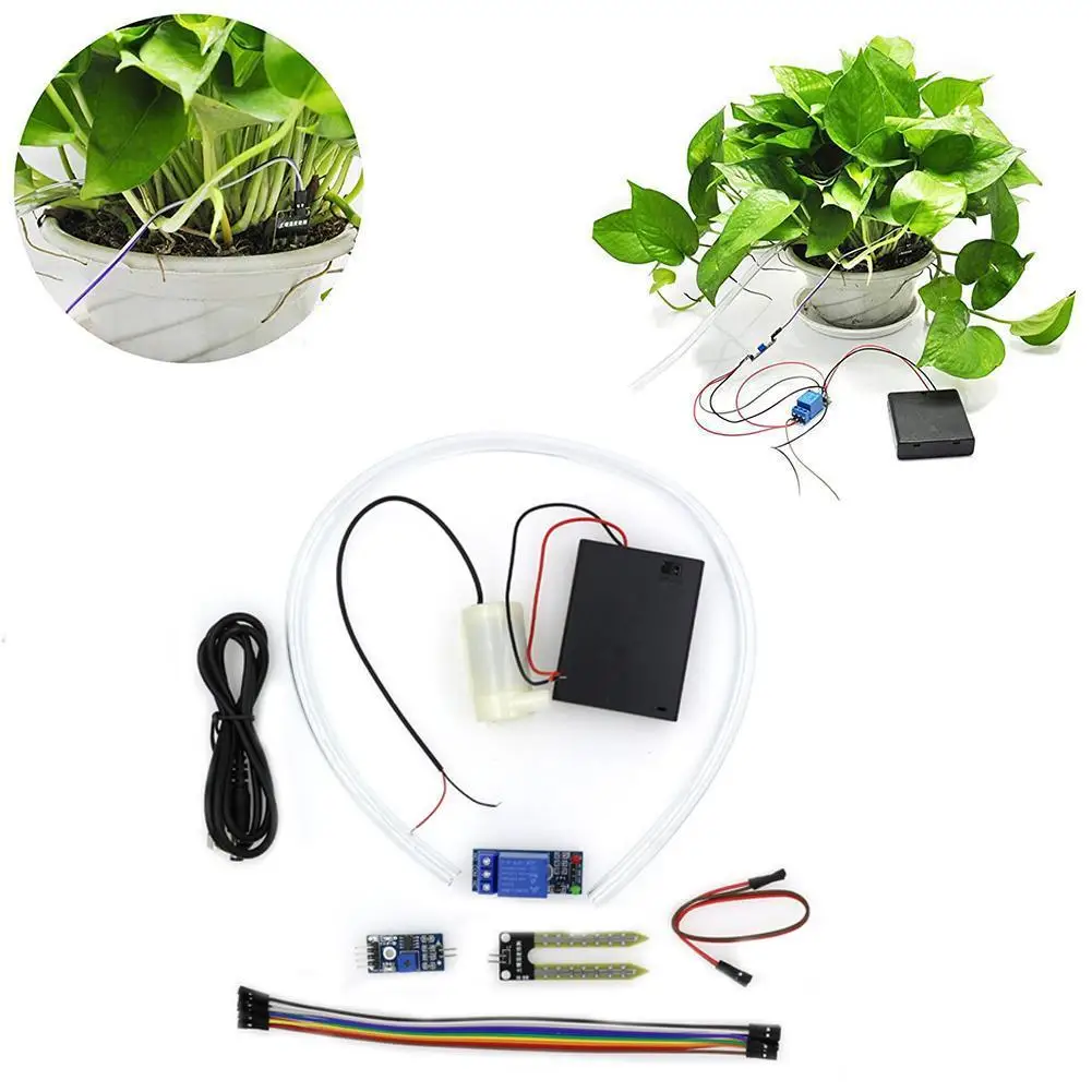 

Automatic Module DIY Set Watering Pump Automatic Irrigation Module Soil Moisture Detection Automatic Watering And Pumping