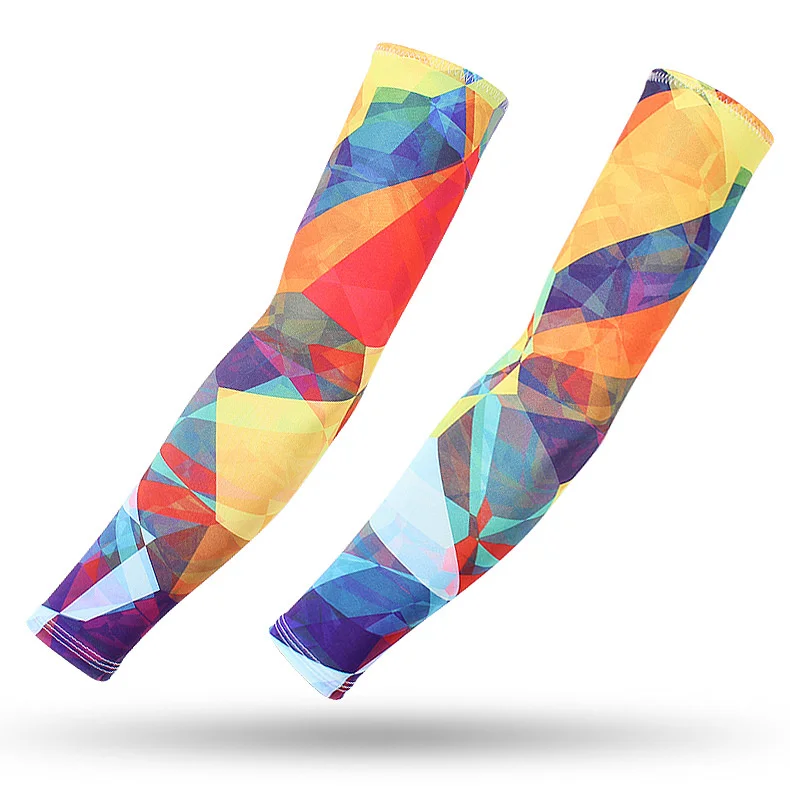 

/Ice silk sunscreen sleeve, outdoor riding, flower arm tattoo, men's and women's arm sleeve, fishing sleeve