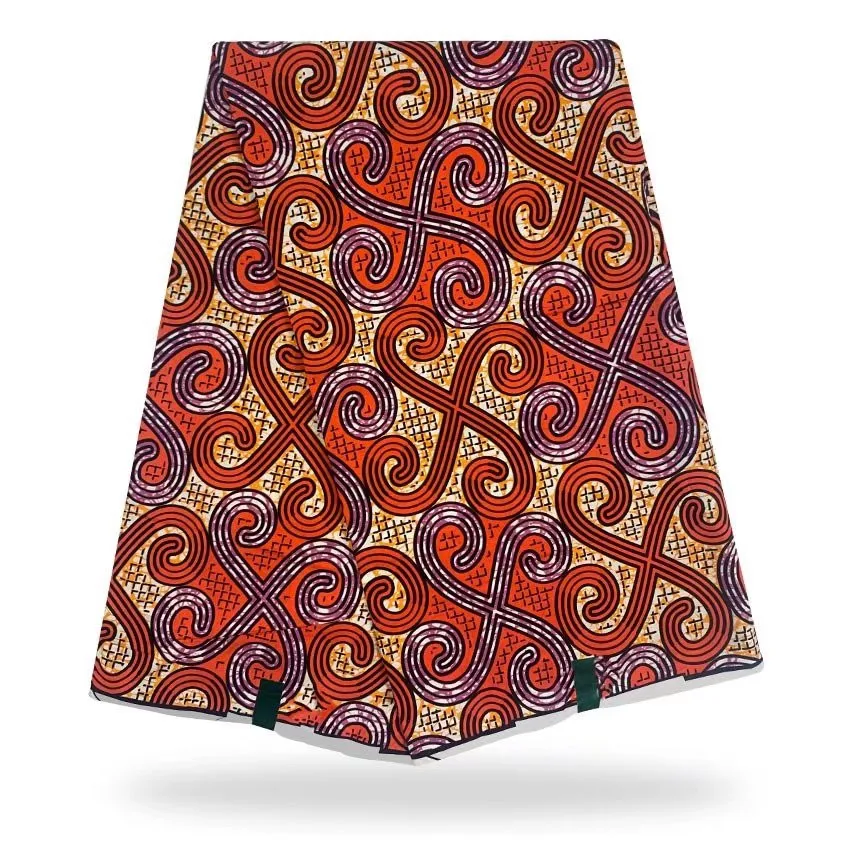 

Высокое качество, 100% хлопок, Африканский воск, ткань, настоящий воск Анкара, оригинальный мягкий материал для шитья платья, стиль Гана