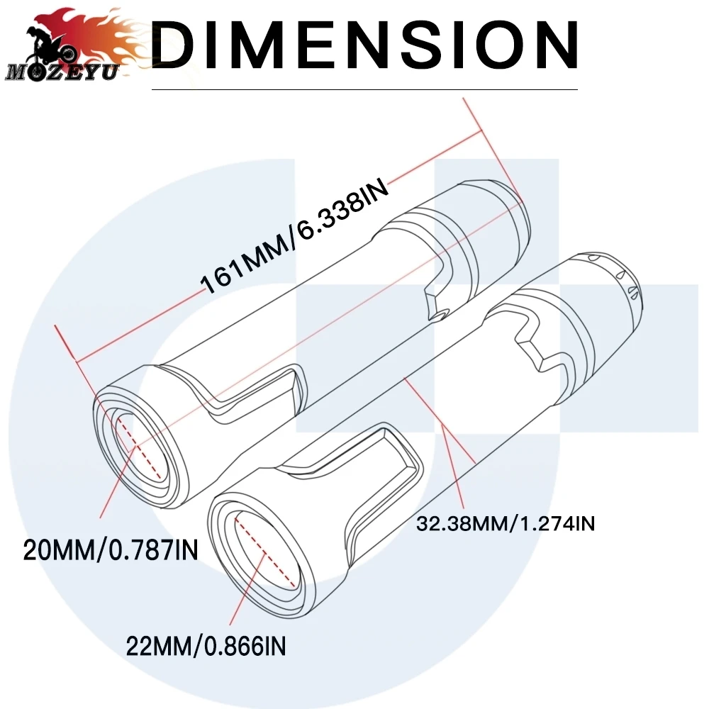 Мотоцикл 7/8 &quot22 мм грипса на руль штыри для HONDA CB-900F Hornet CB900F 2002-2007 2006 2003 2004 2005