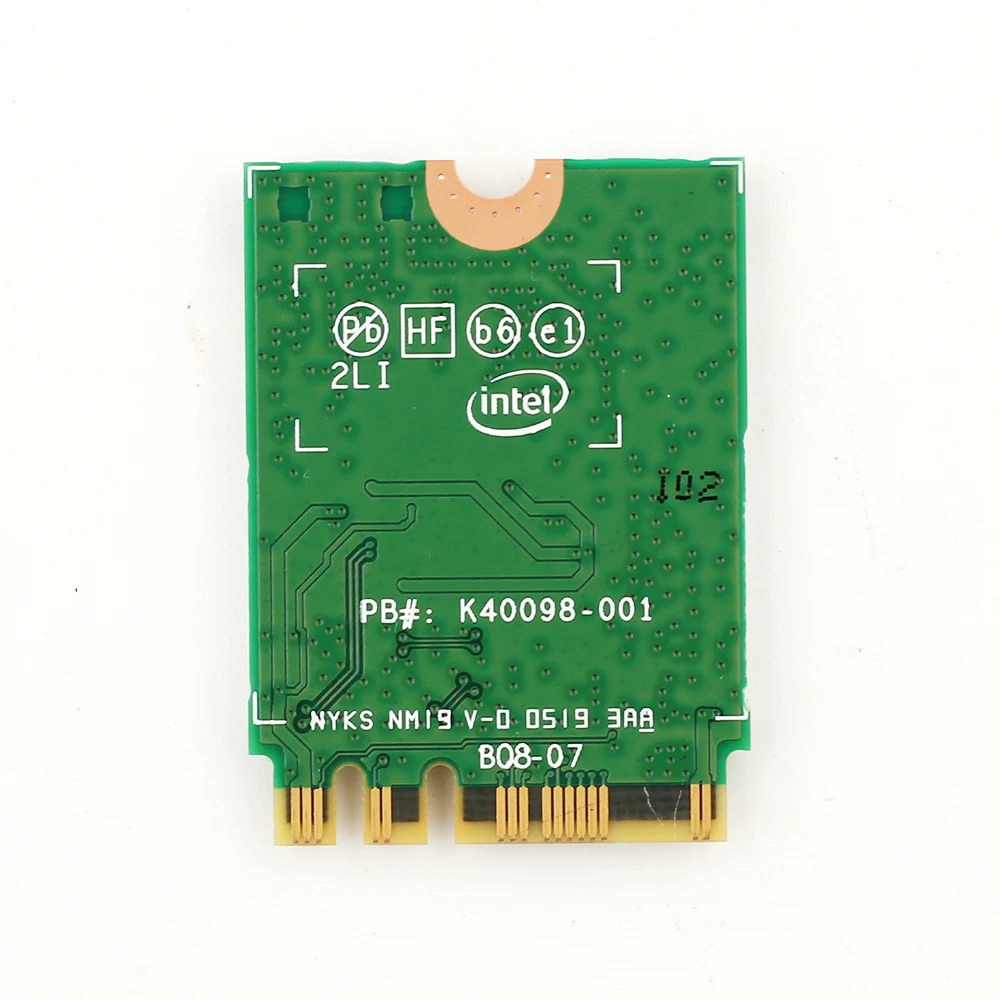 Wi-Fi 6 Двухдиапазонная беспроводная карта 3000Mbps для Intel AX200 M.2 Bluetooth 5 0 2 4G/5 ГГц 802.11ac/ax