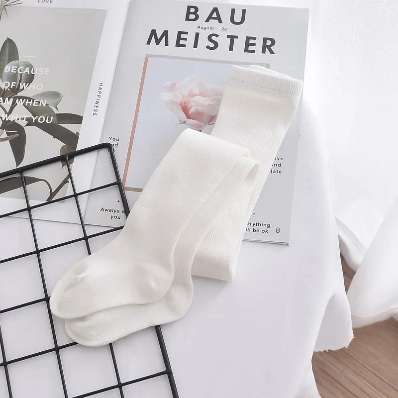

2020 Autumn And Winter New Children's Pantyhose Girls Combed Cotton Stretch Breathable Knitted Dance Pantyhose