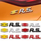 Металлическая Наклейка для RENAULT Sport, MEGANE, CLIO, RS, LINE, Duster, Logan, Laguna 2, Captur, Koleos, Sandero