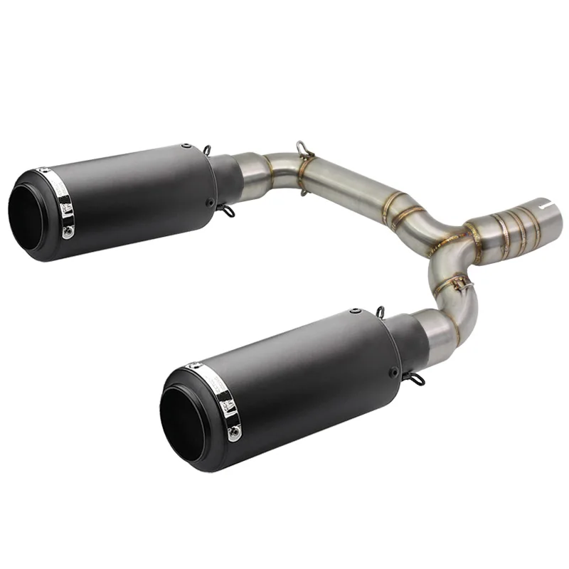 

Motorbike Slip On for Suzuki GSR600 GSR400 BK600 BK400 Exhaust System Muffler Pipe Motorcycle Mid Tube and End Pipes 400CC 600CC