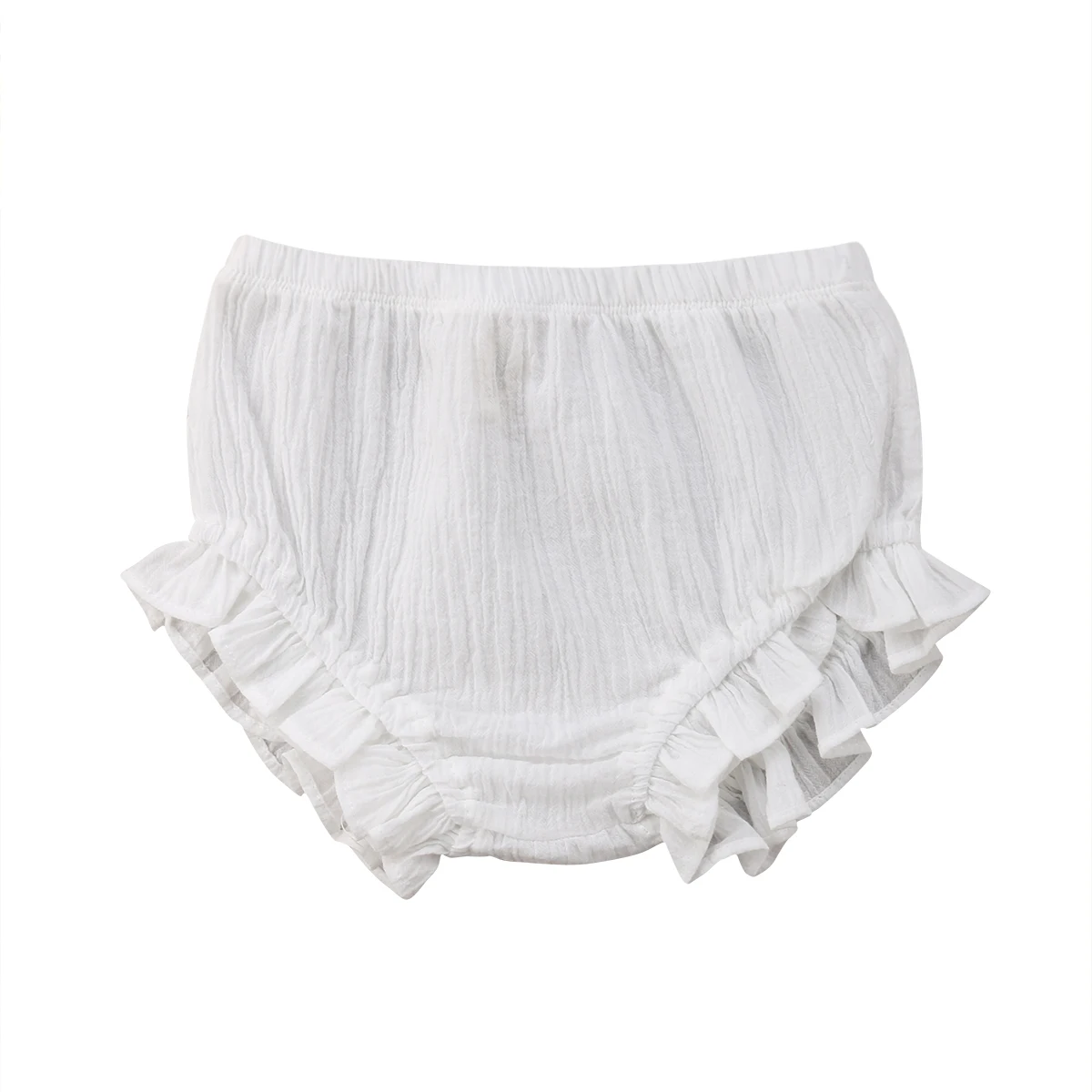 

UK Baby Girl Cotton Bowknot Elastic Waist PP Pants Bloomers Shorts Nappy Cover