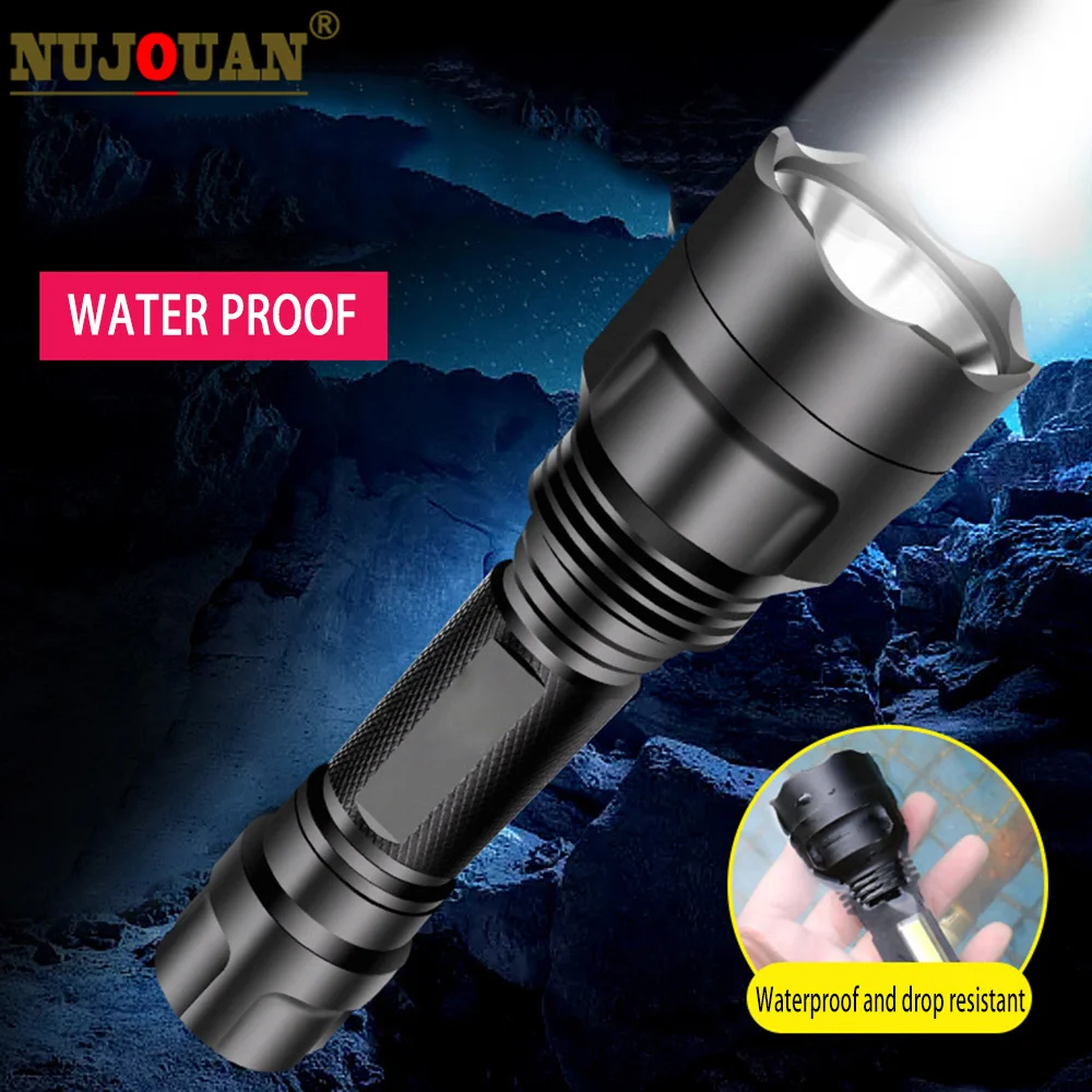 Super Bright LED Flashlight 5 Lighting Modes Led Torch For Night Riding Camping Hiking Hunting & Lndoor Activities Use  Tactical
