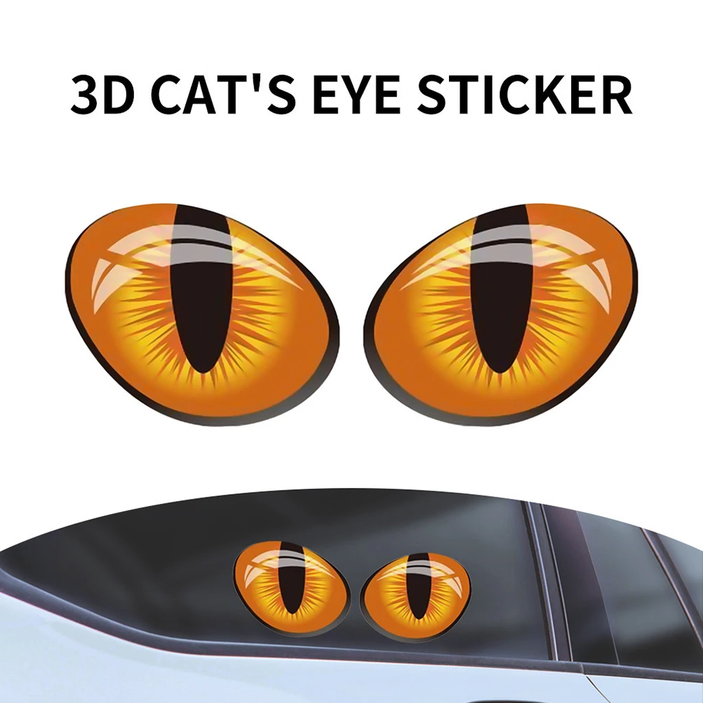 Искусственное зеркало заднего вида 3D Автомобильные наклейки украшения для